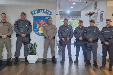 Brigada Militar de Canoas recebe reforço de policiais de São Paulo para o policiamento